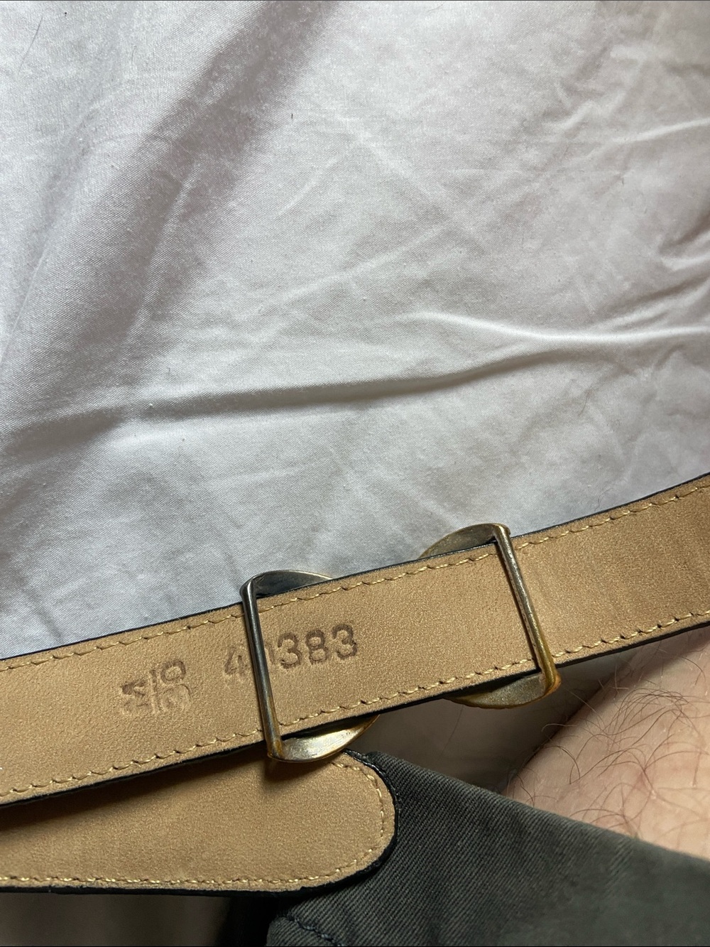 Brighton Black Leather Belt with Gold-Tone Western Buckle - Picture 3 of 6